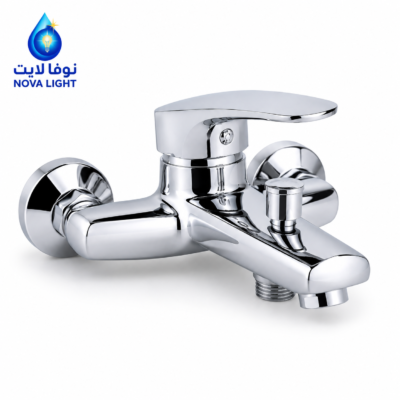 خلاط بانيو جداري  الإيطالي مع طقم دش كامل